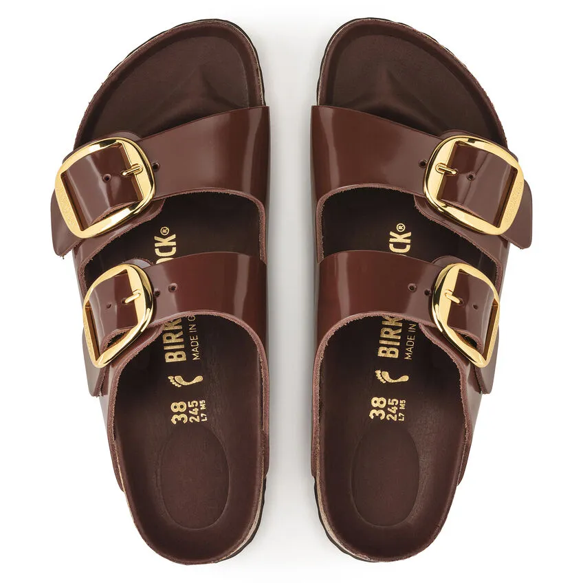 1021388 Arizona Big Buckle Leather High Shine Chocolate