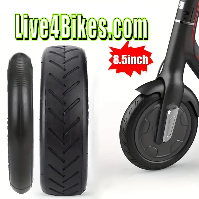 8.5 x 2.0 Inner Tube Scooter / Ebike Straight Schrader valve - Live 4 bikes