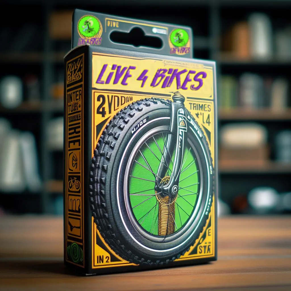 8.5 x 2.0 Inner Tube Scooter / Ebike Straight Schrader valve - Live 4 bikes