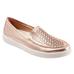 Audrey Rose Gold Slip On Shoes