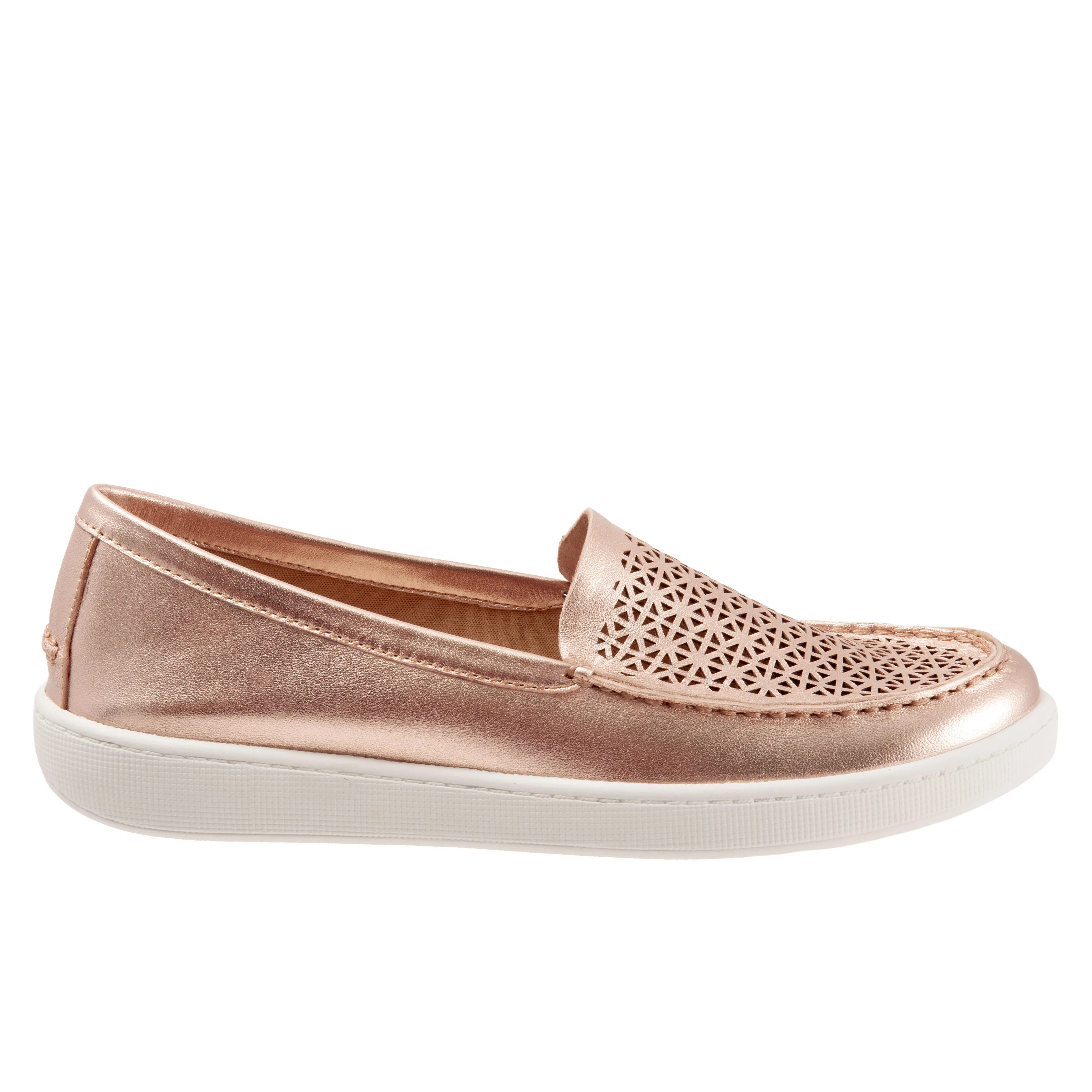 Audrey Rose Gold Slip On Shoes
