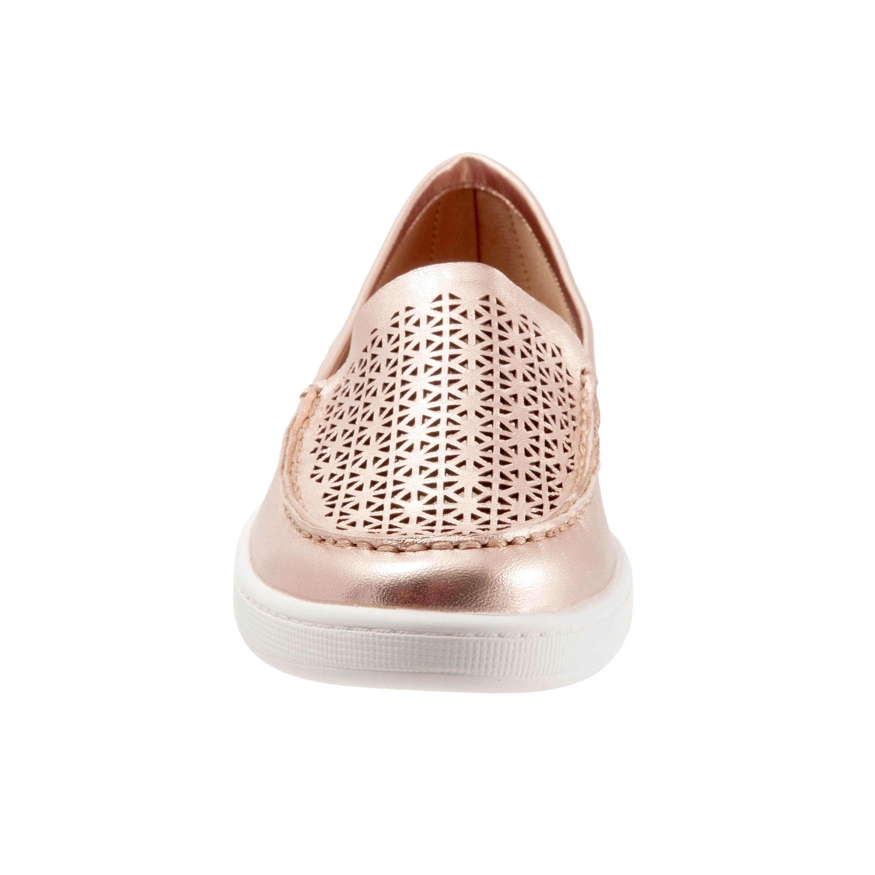 Audrey Rose Gold Slip On Shoes