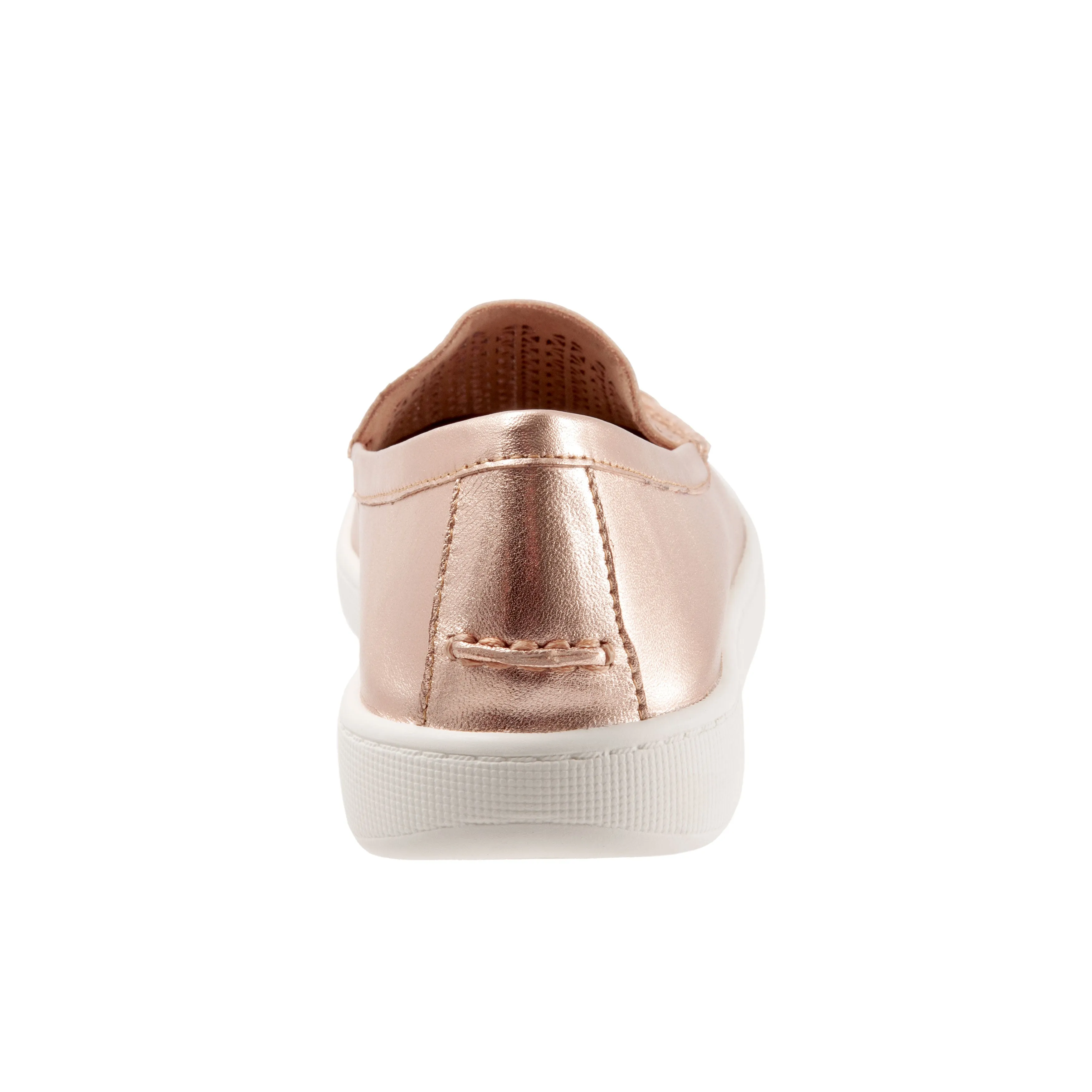 Audrey Rose Gold Slip On Shoes