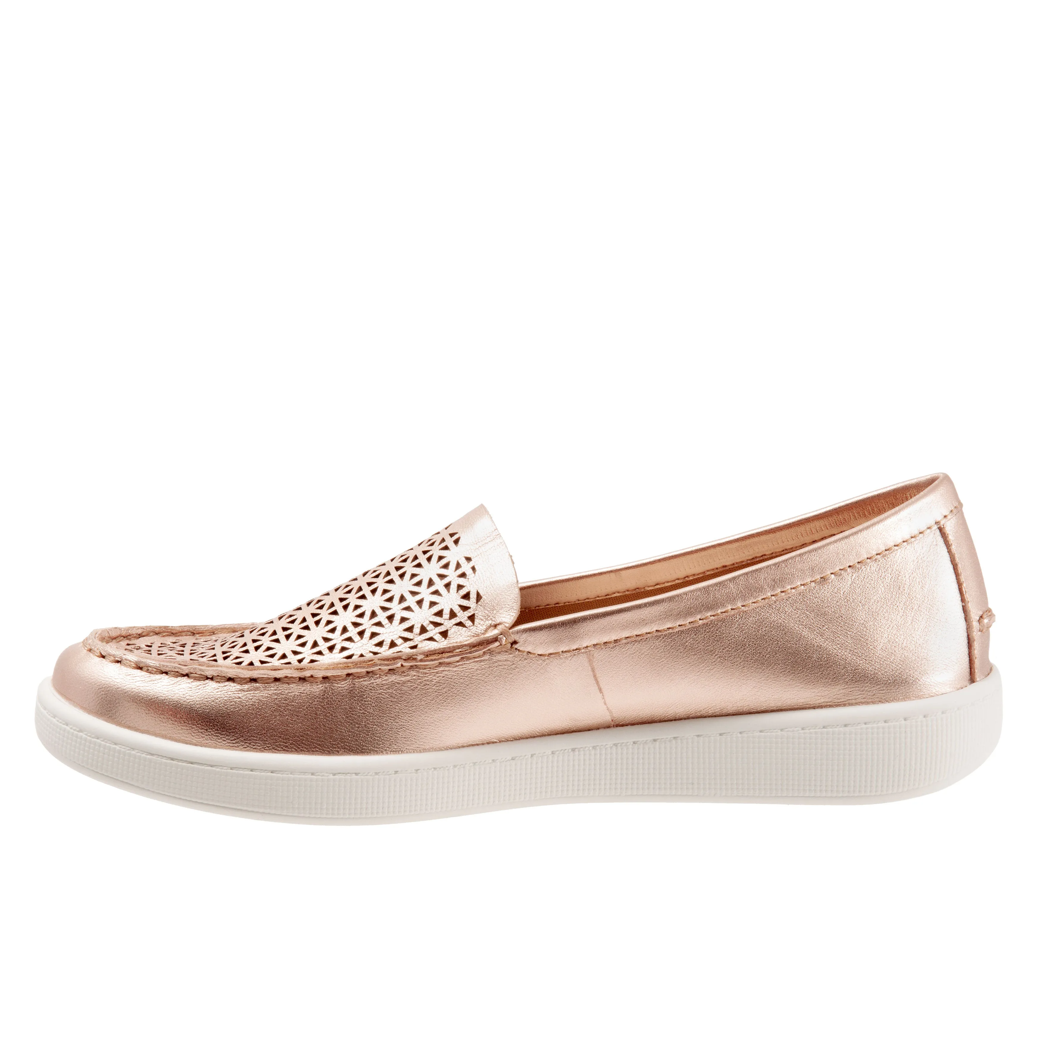 Audrey Rose Gold Slip On Shoes