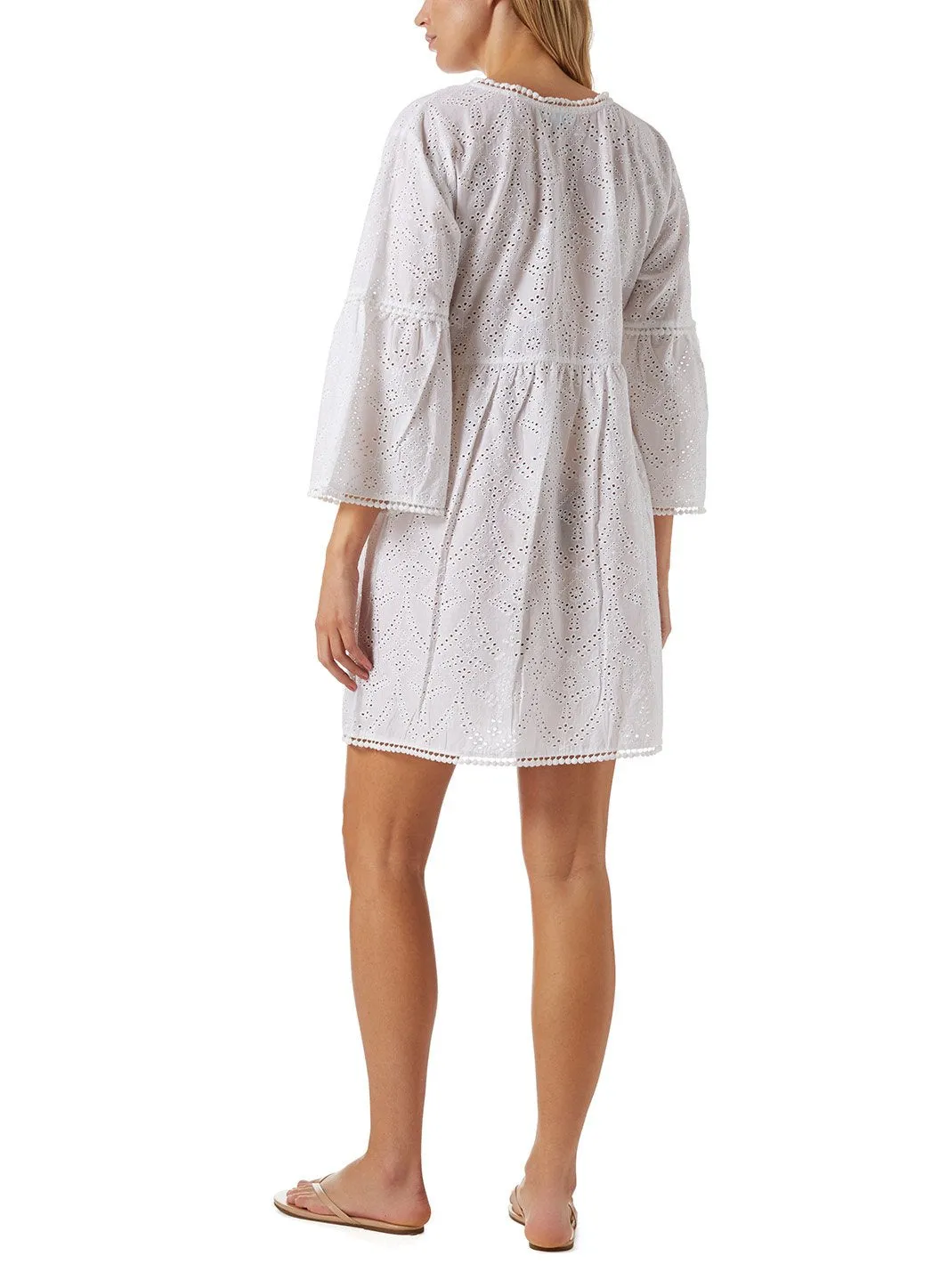 Beth White Short Kaftan