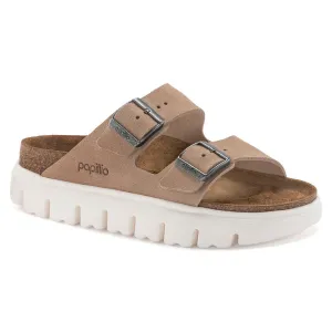 Birkenstock - Papillio Arizona Chunky Suede Platform Sandal Warm Sand