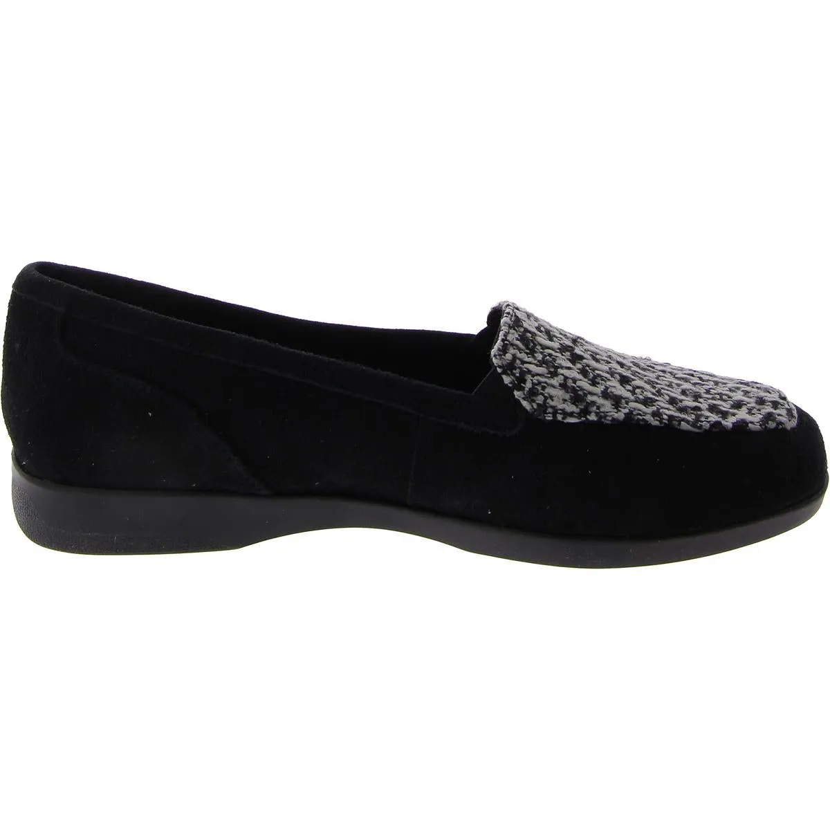 Easy Spirit Womens Devitt 17 Leather Slip On Loafers