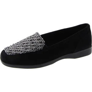 Easy Spirit Womens Devitt 17 Leather Slip On Loafers