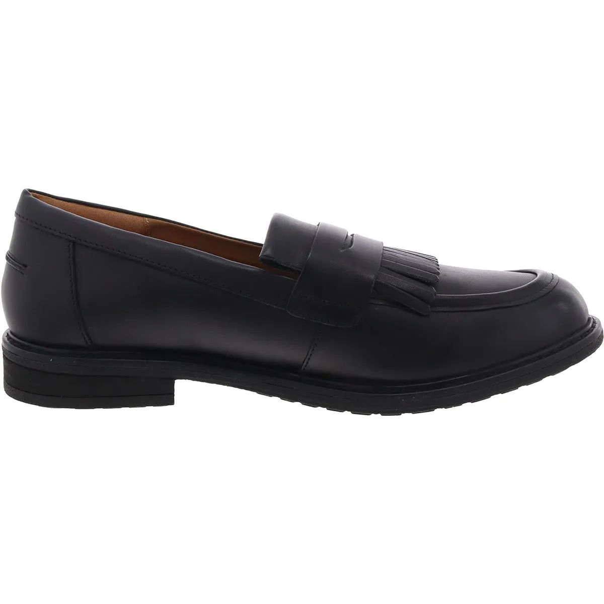 Easy Spirit Womens Jett Leather Slip-On Loafers