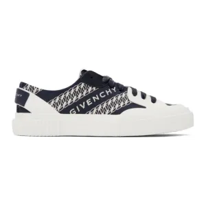 Givenchy Navy Chain Tennis Light Sneakers