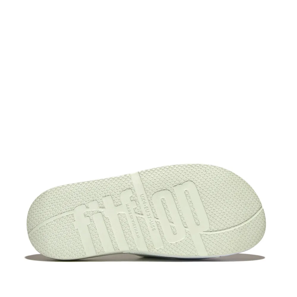 IQUSHION Iridescent Two-Bar Buckle Slides