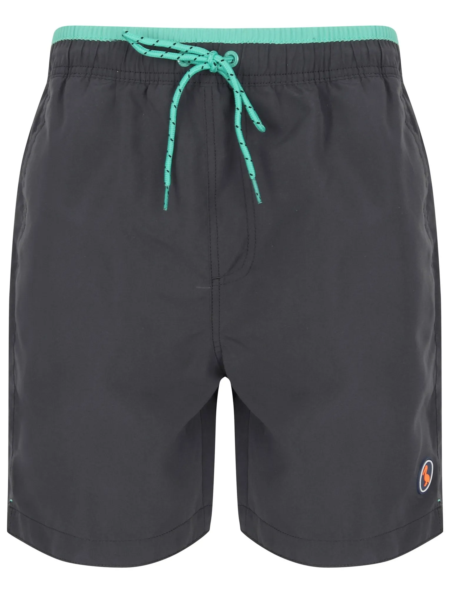 Marloes Swim Shorts With Free Matching Flip Flops In Ebony Blue - South Shore
