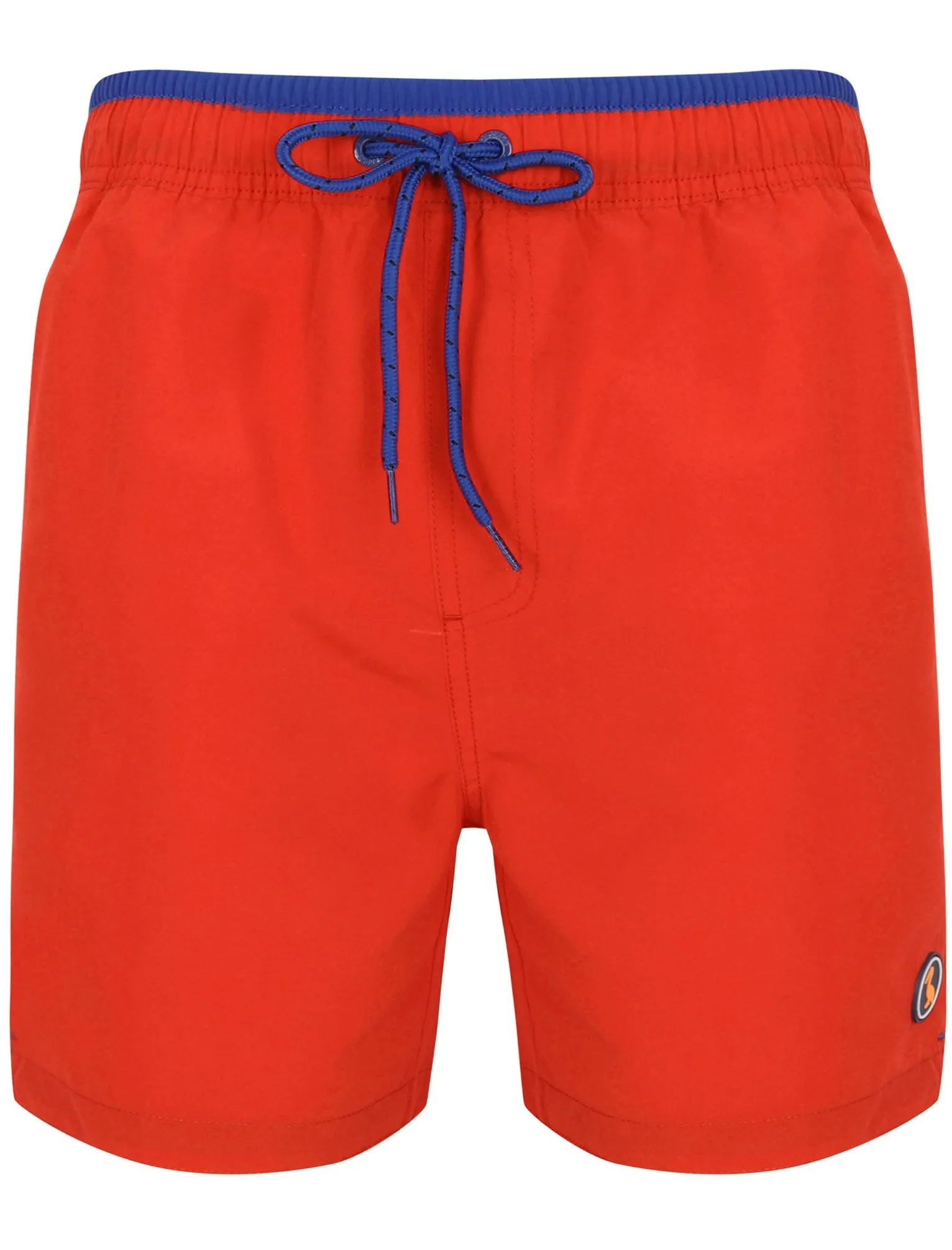 Marloes Swim Shorts With Free Matching Flip Flops In Formula One Red - South Shore
