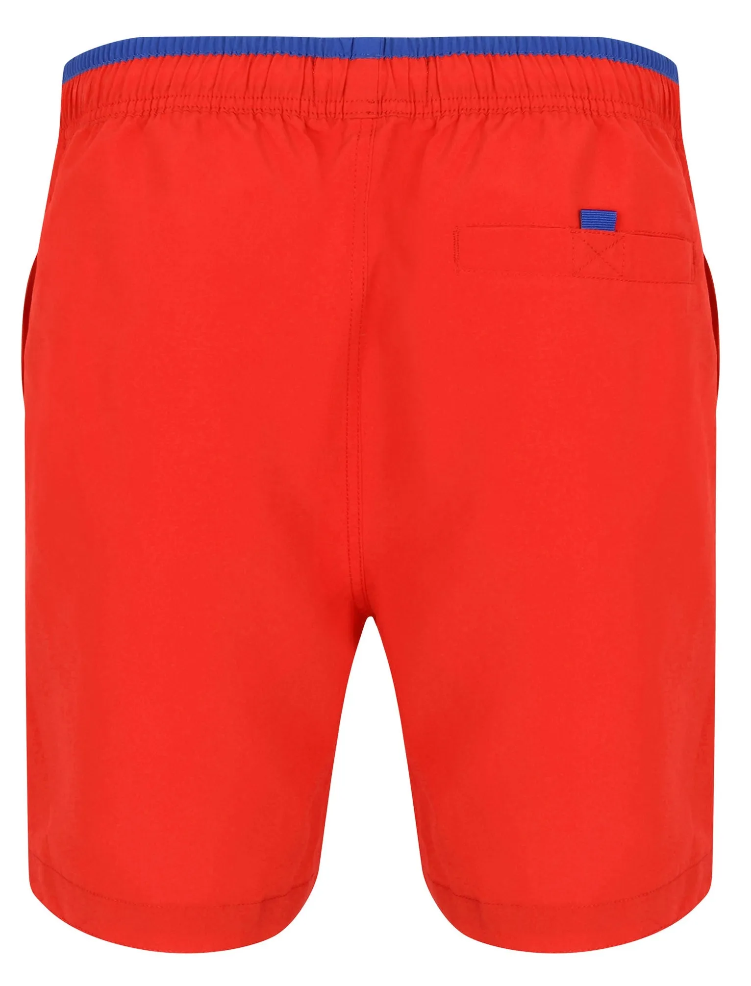 Marloes Swim Shorts With Free Matching Flip Flops In Formula One Red - South Shore