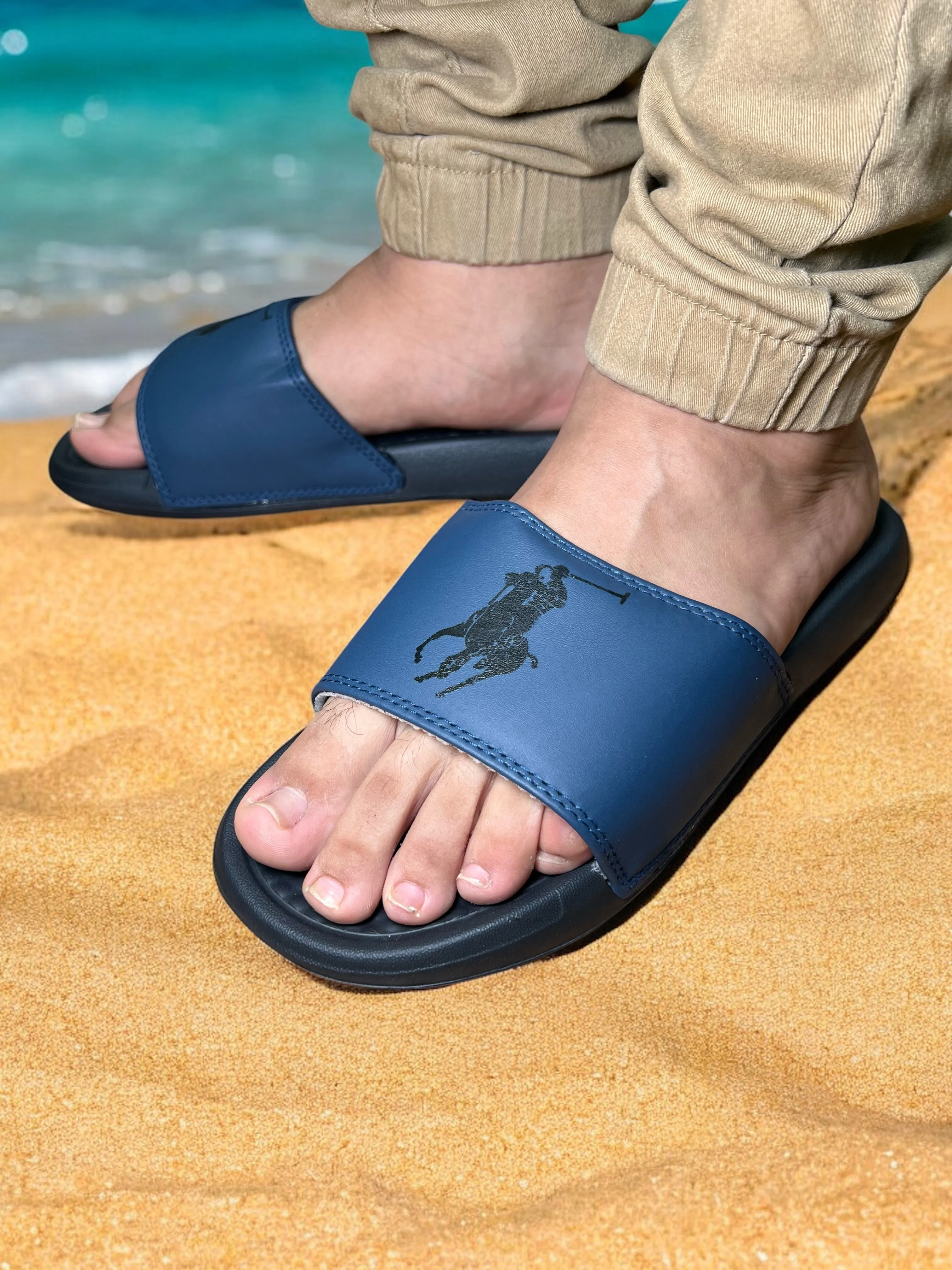 Polo Comfort Slides by Ralph (2 For $100)