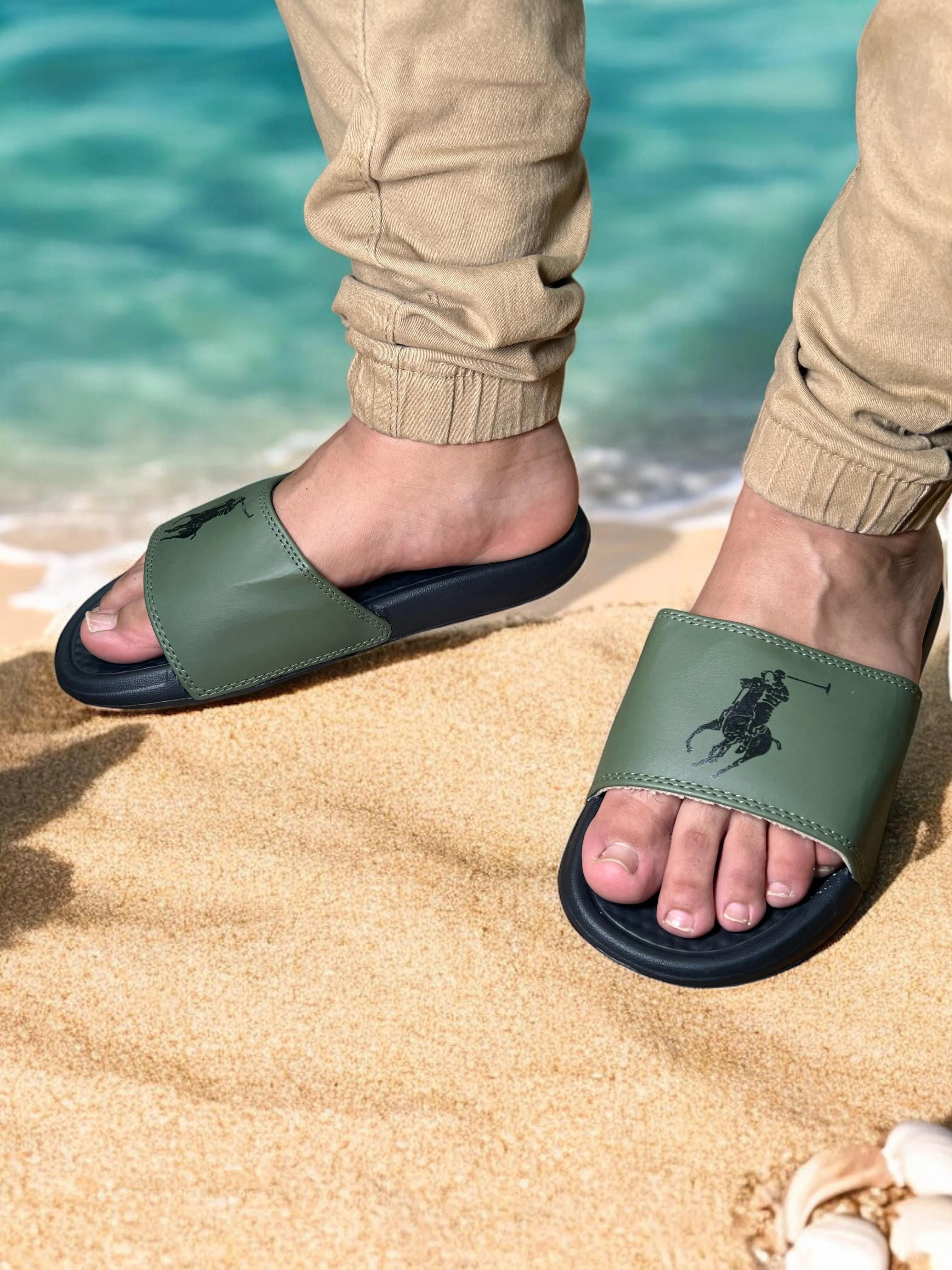 Polo Comfort Slides by Ralph (2 For $100)