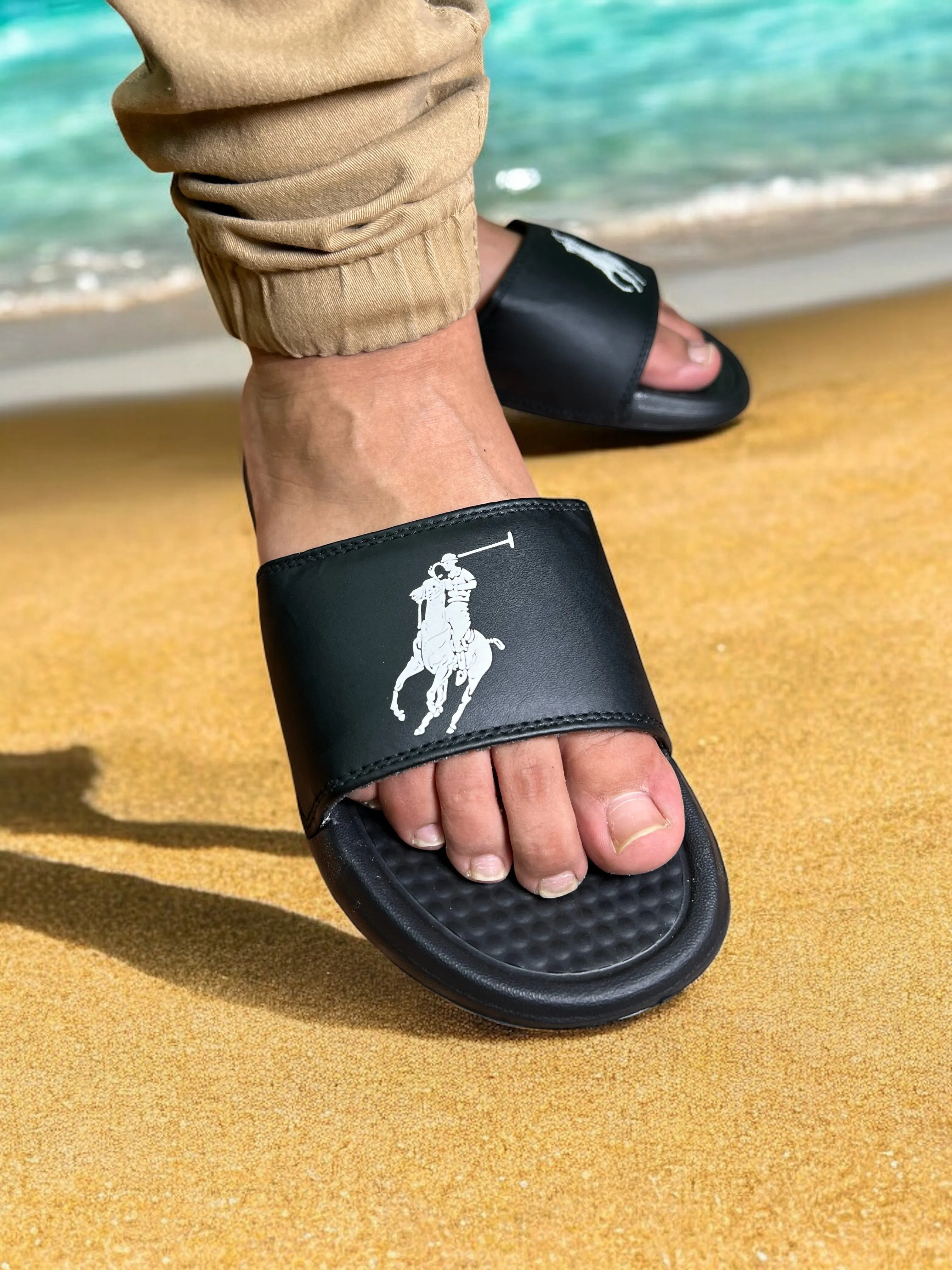 Polo Comfort Slides by Ralph (2 For $100)