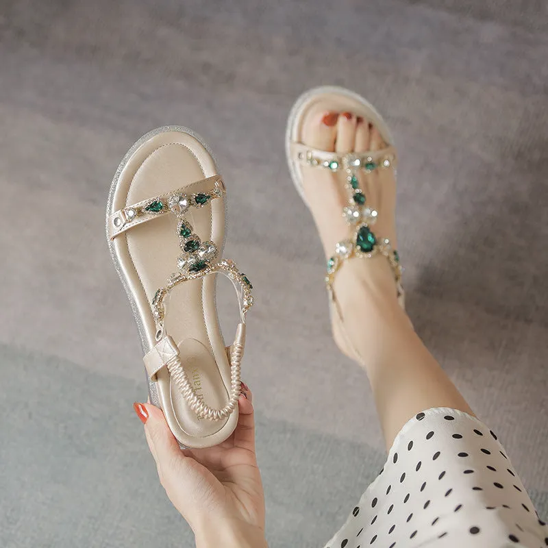 Vanccy Elegant Luxury Women's Rome Sandals