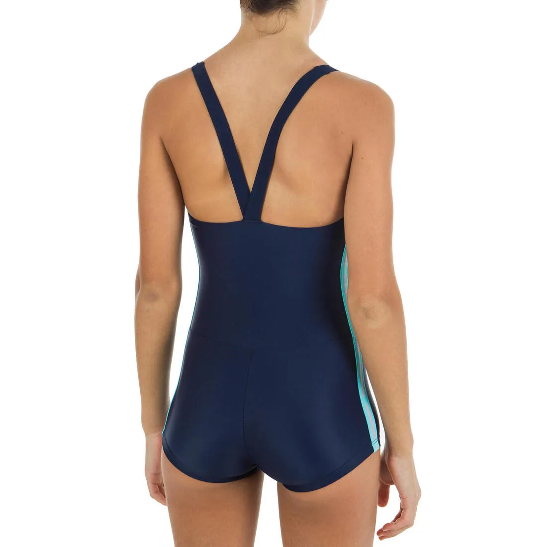 VEGA Shorty 100 Girl's Swimsuit  - Turquoise Blue